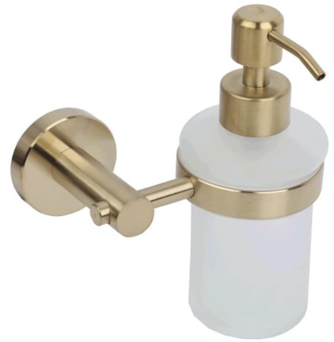 Omgoods - Badkameraccessoires in Geborsteld Messing (Goud)