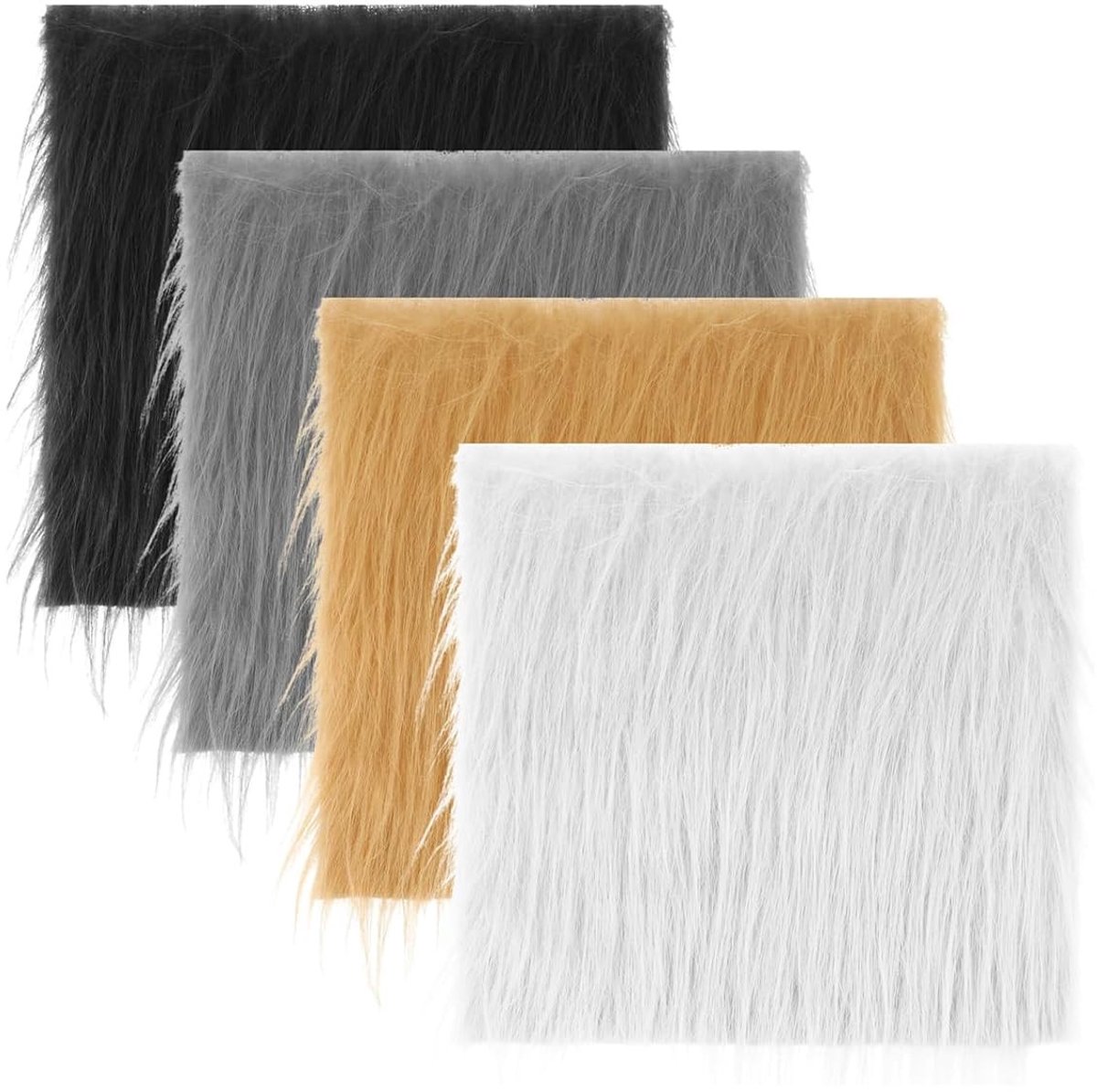 Omgoods - Luxe Neppels Scarf van Pluche voor Creatieve Handwerken