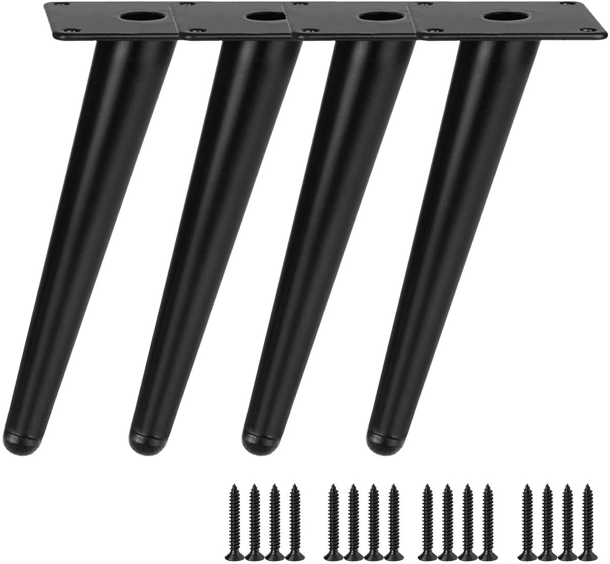 Omgoods - 8 Inch Metalen Meubelpoten voor DIY Projecten