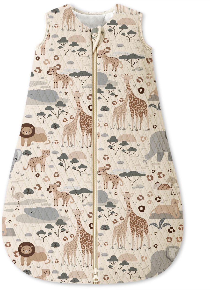 Omgoods - Unnivoll Baby Slaapzak 1.5 Tog - Voor Baby's van 12-18 Maanden - Apricot Olifant