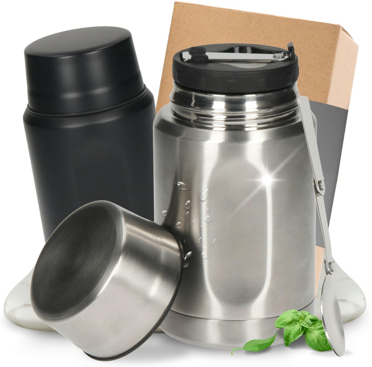 Omgoods - RVS Thermo Container voor Soep en Voedsel 0.5 L