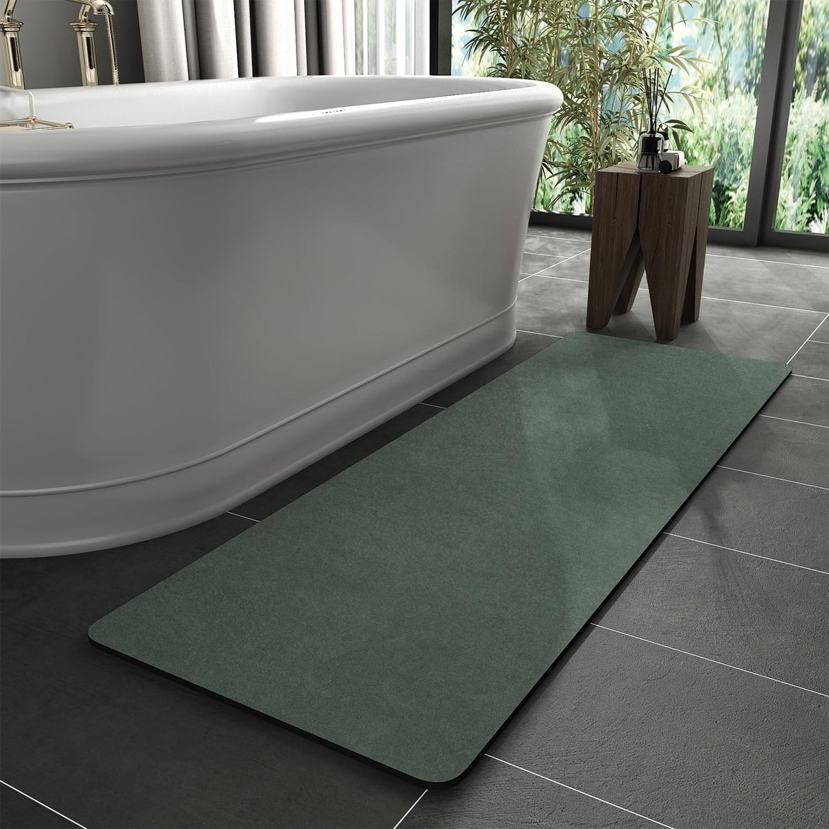 Omgoods - Wasbare Badmat 40 x 120 cm
