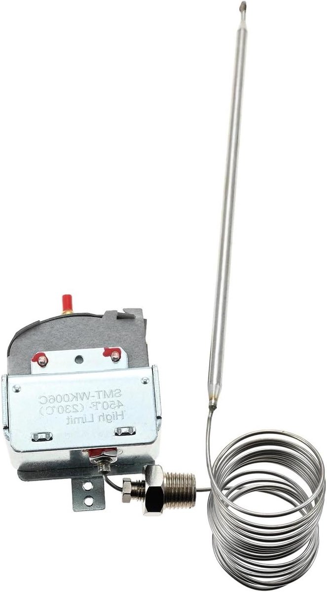 Thermostaatschakelaar Frituurpan - Hoge Limiet Schakelaar - Veilig Werken - Automatische Temperatuurregeling - 450°F/232°C - One Color