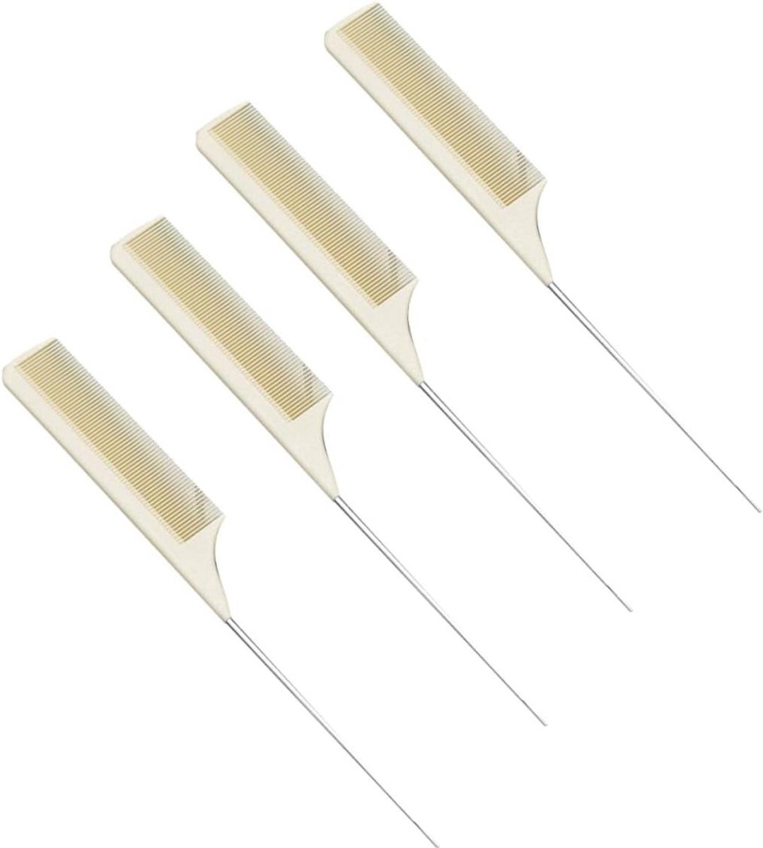 Styling en Verzorgingskammen - Kammen Set - Haar Stylen - Met Stalen Naald - 22 x 3 x 1 cm