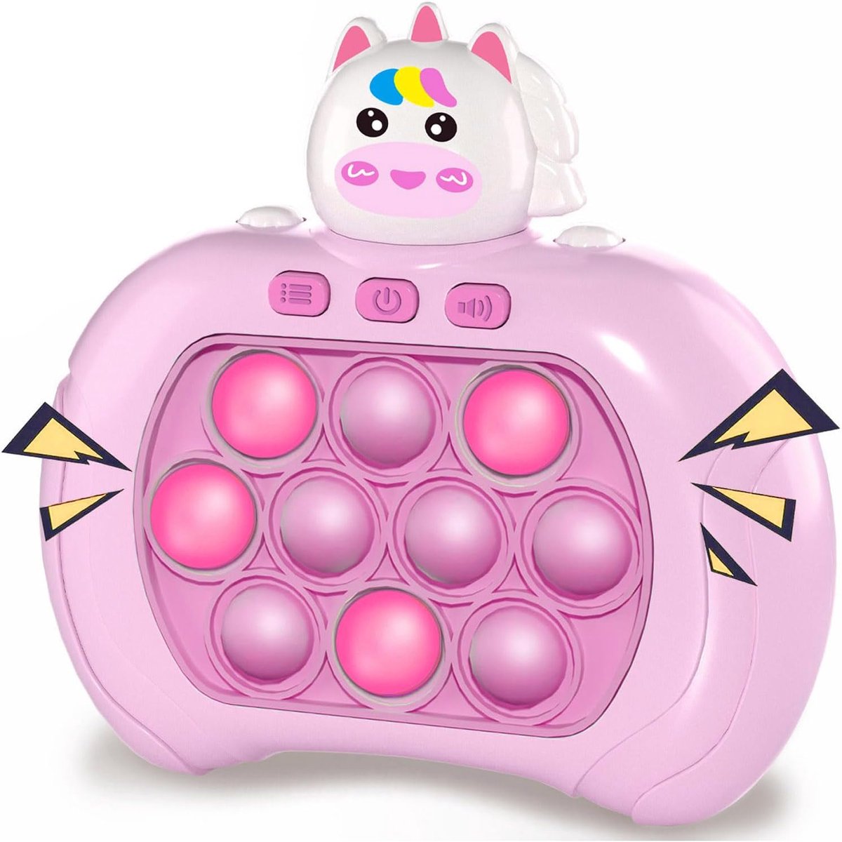 Push Pop Game Fidget Toys Pro voor kinderen en volwassenen, handheld spel, snelle puzzel-speelmachine, push-bubble-stressspeelgoed, cadeau voor jongens, meisjes, tieners