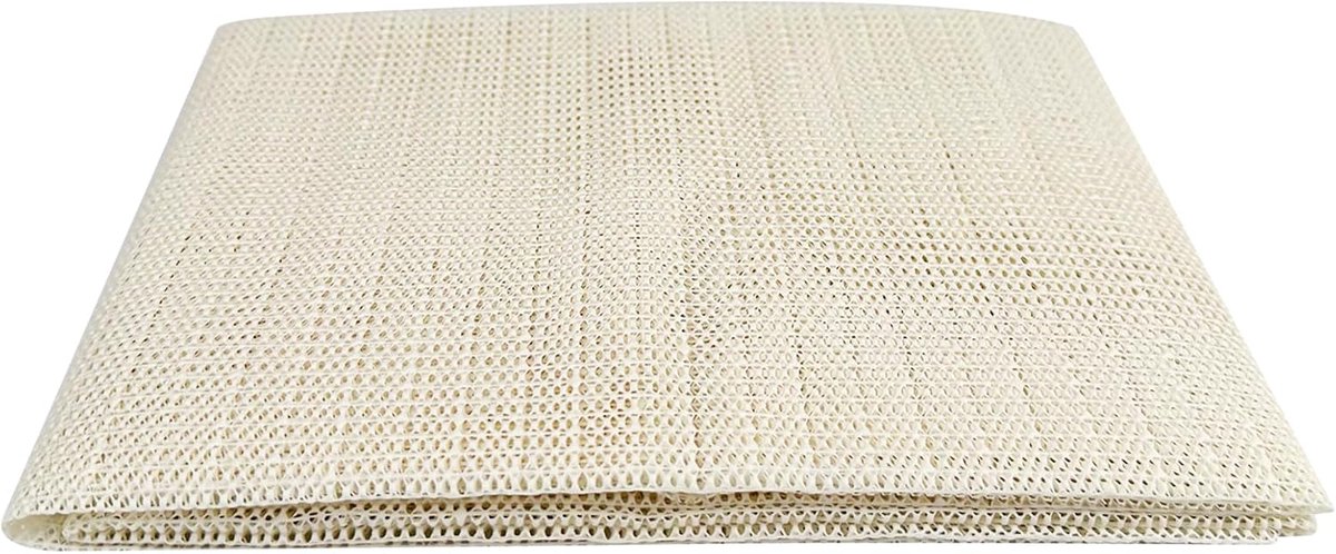 2 stuks Tapijtstoppers Antislipmat Snijbare Anti-Slip Onderlegger Wit 70 x 140 cm