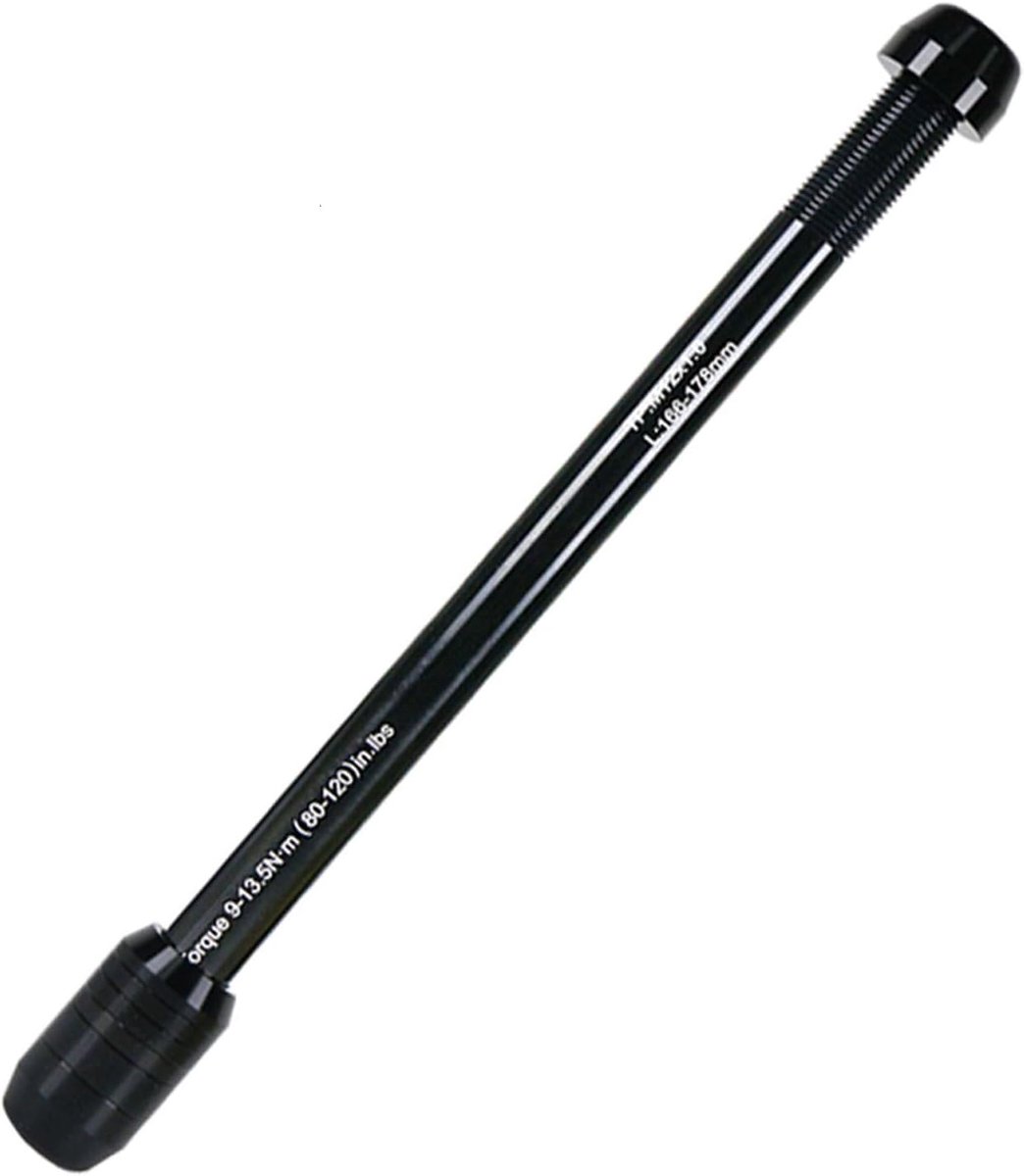 Quick Release 12X142-148mm P1.5/P1.75/P1.0 Zwarte aluminiumlegering steekas spies, voor racefiets mountainbike (P1.5)