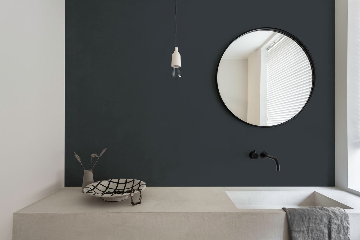 Levis - Simply Refresh Muur In Een Laag Mix - Simply Dark Grey (Ral7016) - Mengverf - 2,5 L