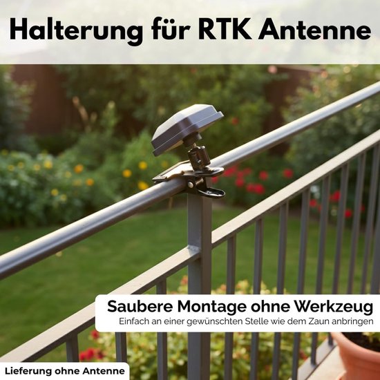 Klemhouder voor Robotmaaiers RTK compatibel met Segway Navimow i105E i108E H500E-VF H800E-VF H1500E-VF H3000E-VF Maairobot Antennehouder Antenne Accessoires — afbeelding 4