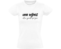 Wijnos Extra Grande Por Favor Dames T-shirt - wijn - spanje - ibiza - mallorca - spaans - vakantie - shirt