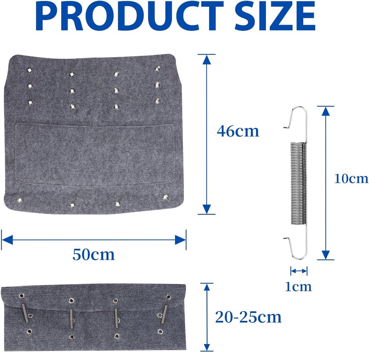 1 stuk camper treden voetmat, camper voetmat voor treeplank antislip, camper gadgets en accessoires, camper decoratie, camping tapijt (grijs)
