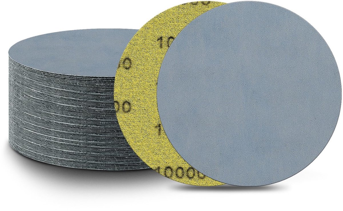 Omgoods - Set van 100 Schuurdiscs 75mm met 10000 Grit
