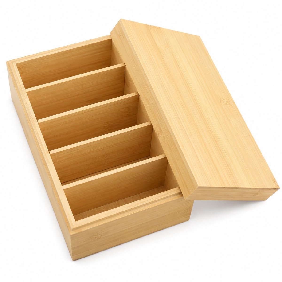 Omgoods - Houten Indexdoos voor Kaarten en Notities