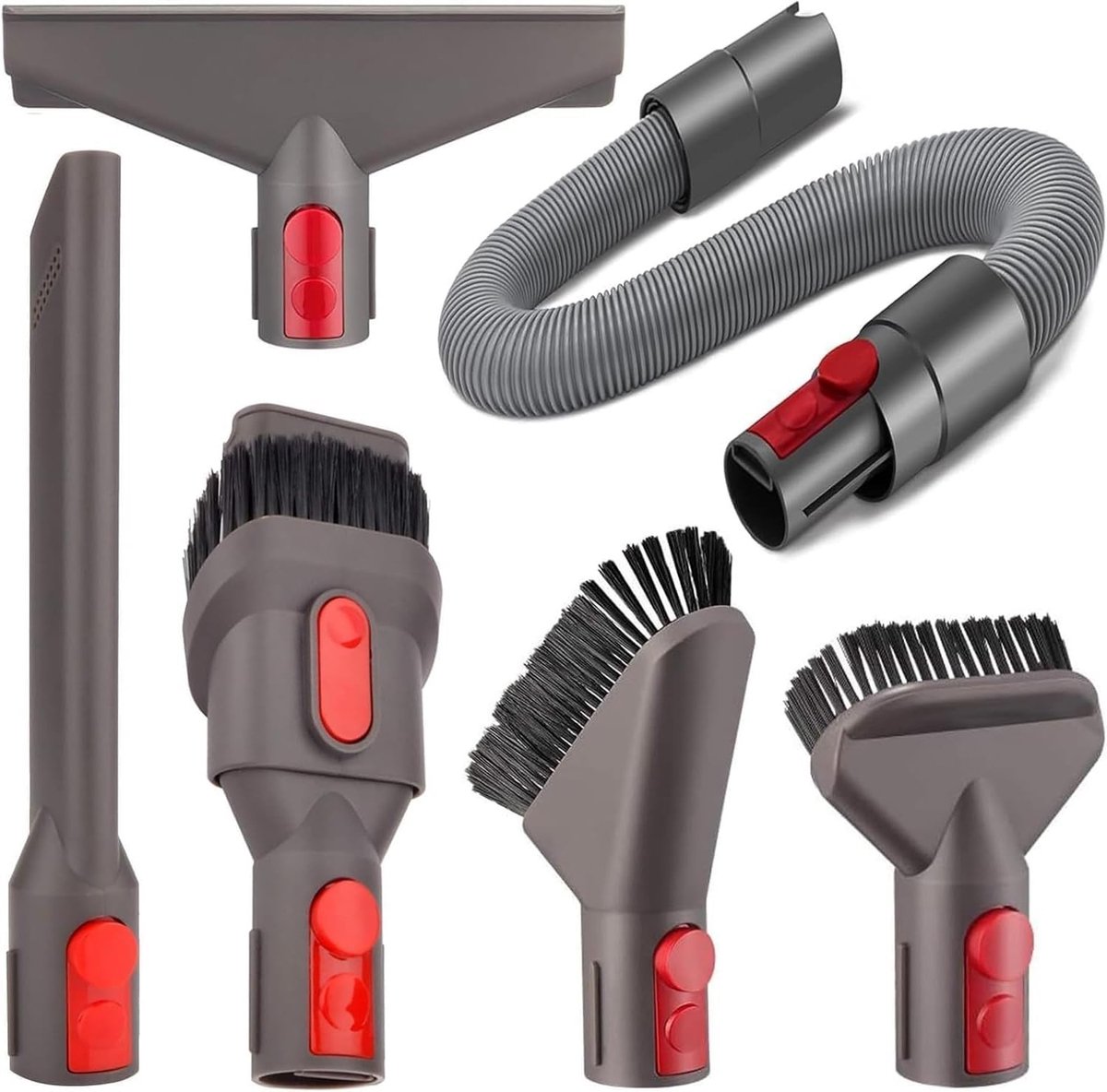 Omgoods - Accessoire Kit voor Stofzuiger met 6 Onderdelen voor Diverse Modellen