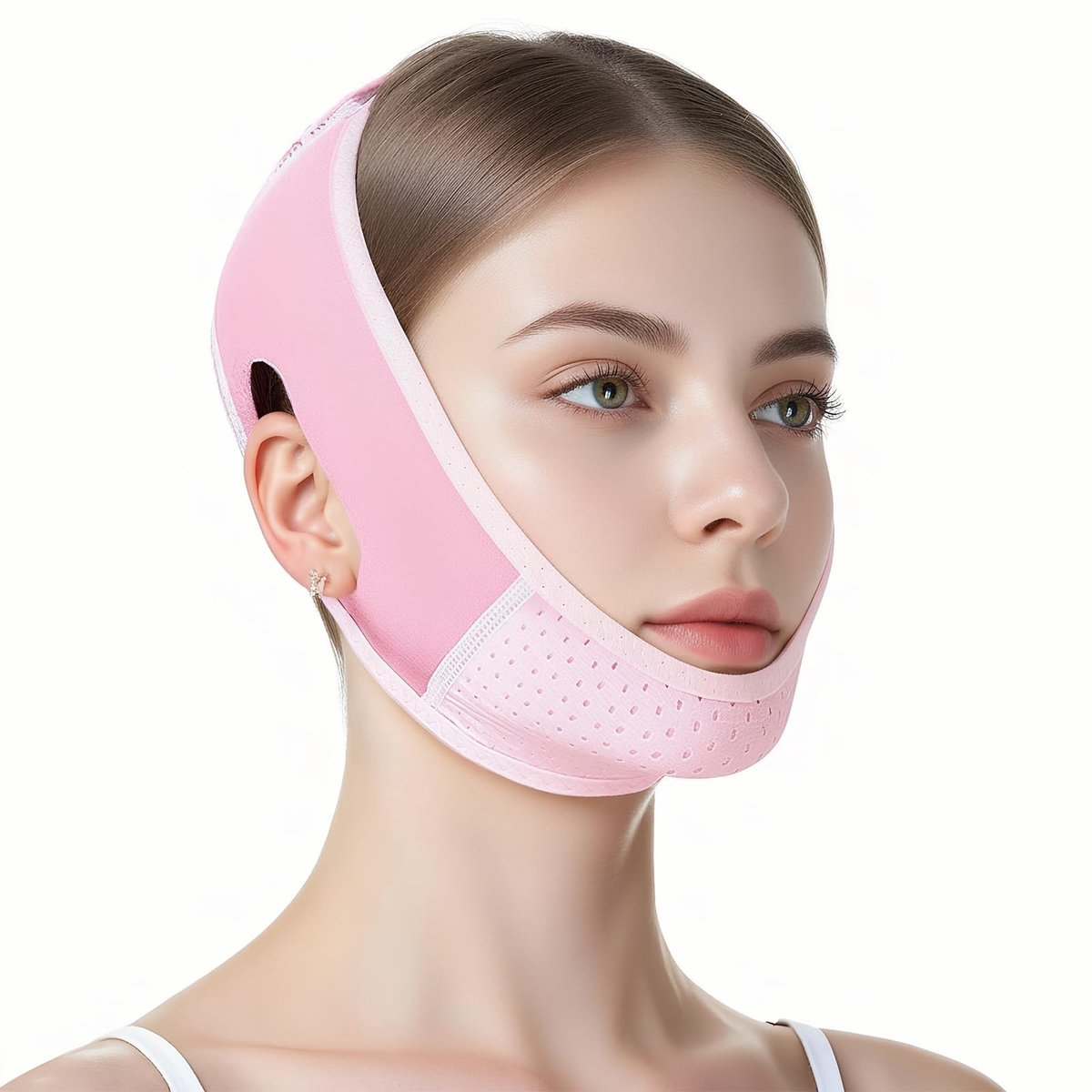 Omgoods - V-vormig Gezichtsmasker voor Dubbele Kin en Gezichtsversteviging