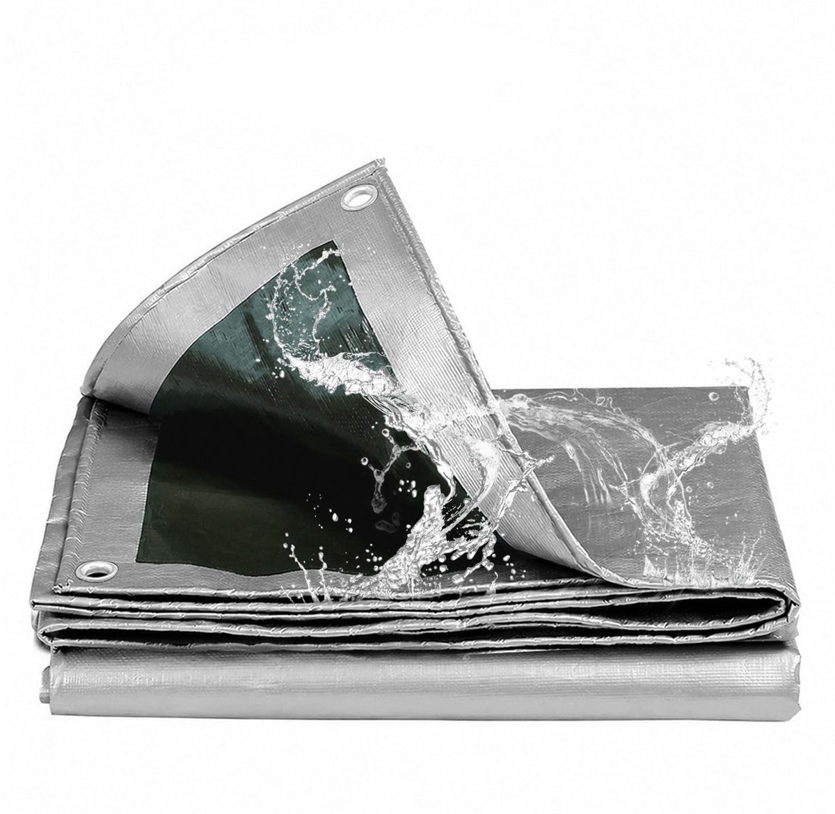 Omgoods - Afdekzeil Waterdicht met Ringen voor Meubels en Auto - 2x3 m
