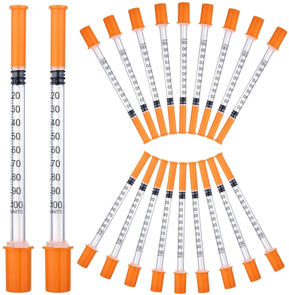 Omgoods - Set van 30 Plastic Spuiten met Fijne Naald