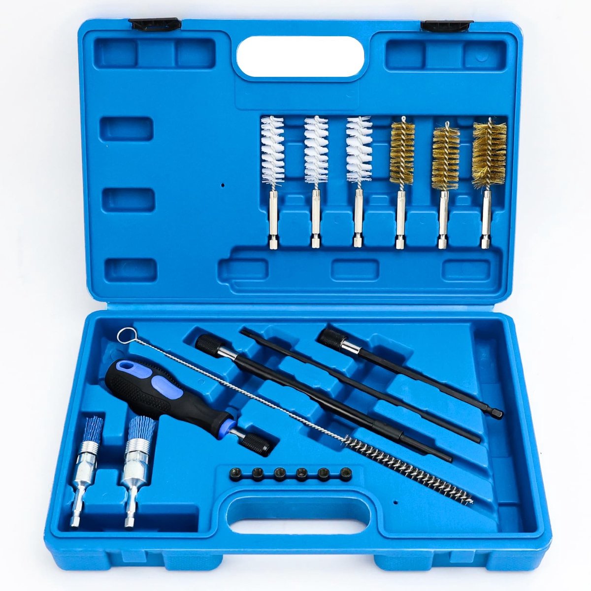 Omgoods - 19-delige Injectorreinigingsset voor Onderhoud