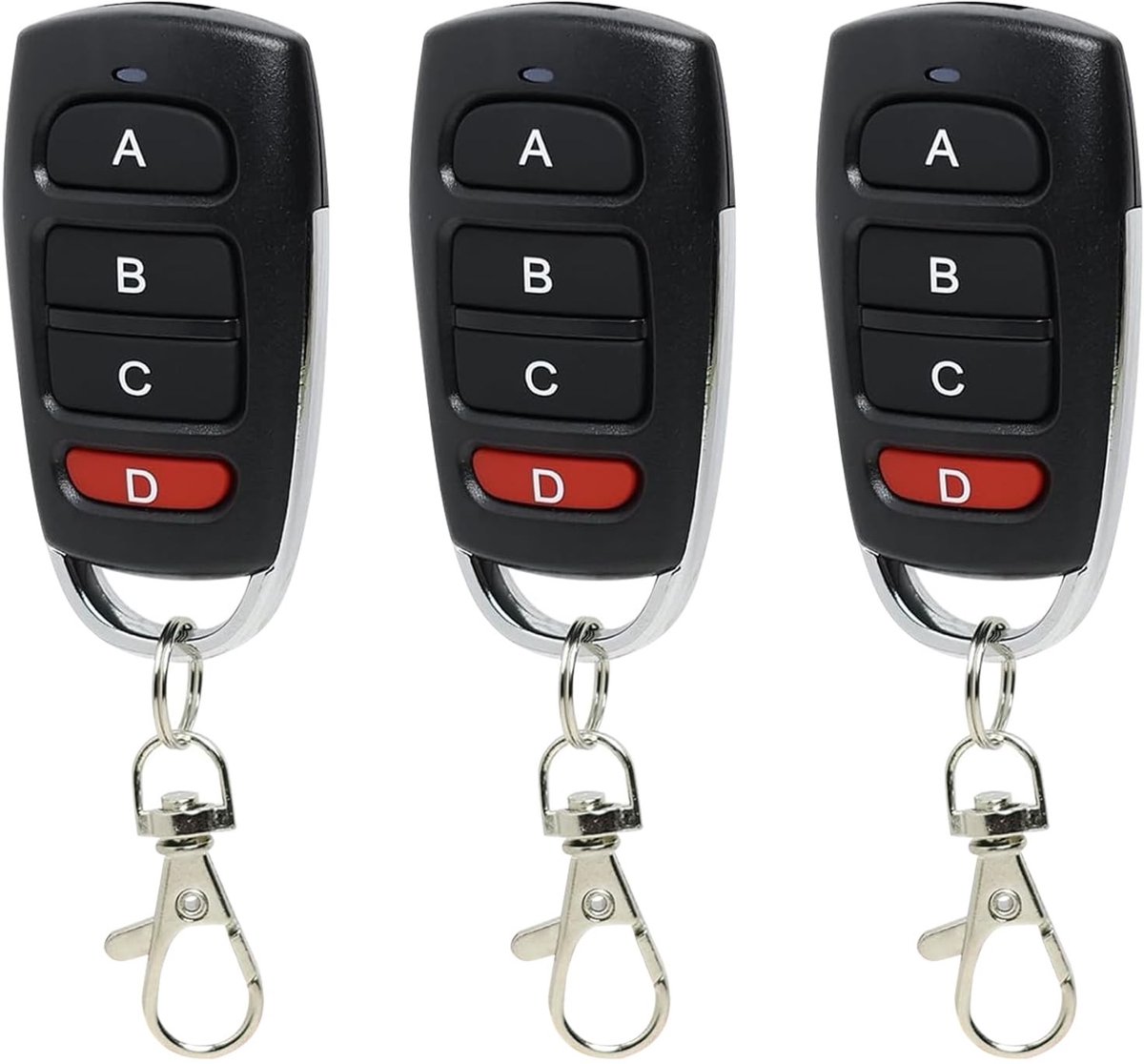 Omgoods - Universele Afstandsbediening voor Garagedeuren, Set van 3