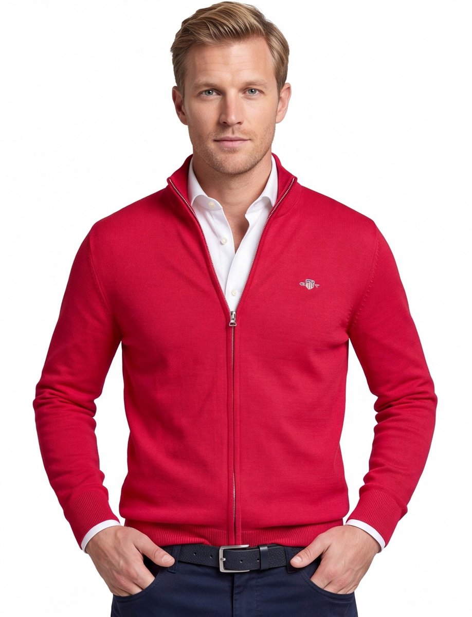 Gant vest rood