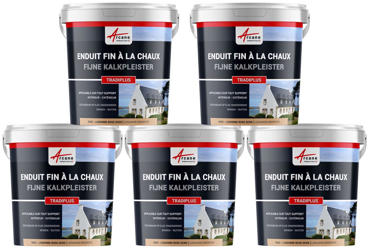 Fijne kalkpleister voor binnen- en buitendecoratie - TRADIPLUS