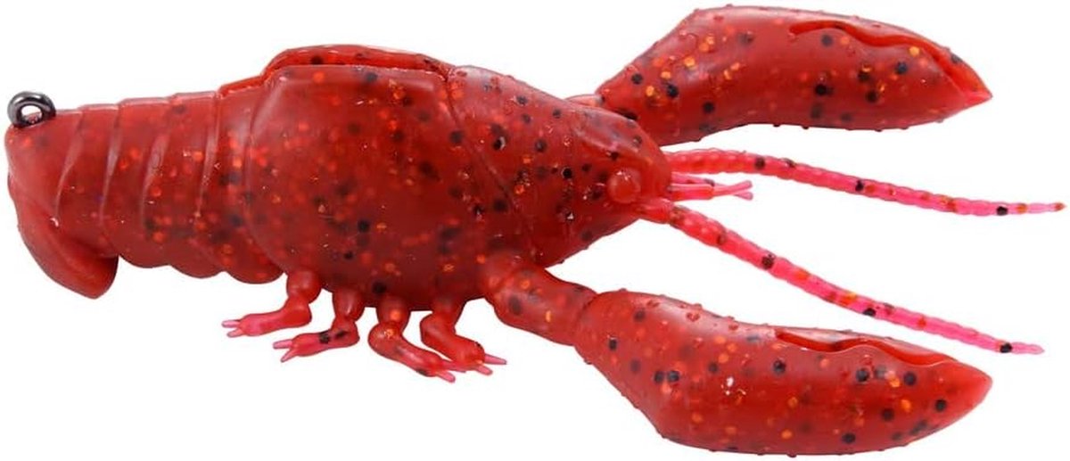 Sleeper Craw Kunstaas - Langoest Lokaas - Vissen Op Roofvis - Ongehaakt Ontwerp - 3 inch - Donker