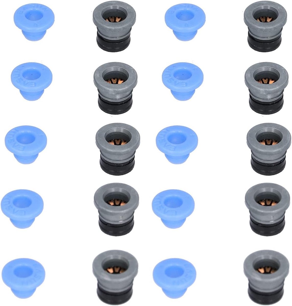 10-delige set pneumatisch, kop voor extruder 3D ECAS04 Boren en installeren van klepconnectorkabel Ecas-printeraccessoires PTFE ECAS04