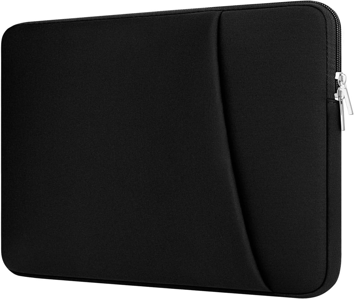 SnelShoppen - 13 Inch Laptop Sleeve Hoes Geschikt voor Macbook Air 13.6 Inch M4 M3 M2 2025-2022, 14 Inch Macbook Pro Draagbare Laptop Tas met Voorvak