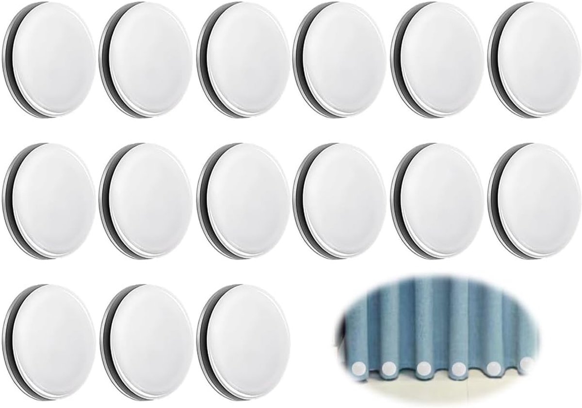 SnelShoppen - 15pcs Magnetische Gordijn Gewichten, Duurzame Gewichten voor Gordijnen, Tafelkleed, Vlaggen, Buitengebruik, Hoogwaardige Materialen
