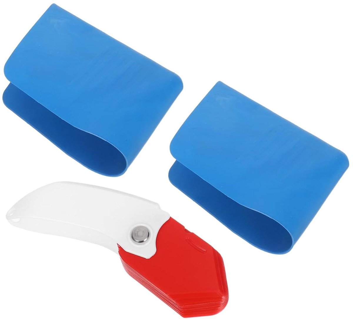 Voegkit Applicator - Kitgereedschap Naadroller - Naden Afwerken - Geïntegreerd Ontwerp - 3-delig - Hemelsblauw
