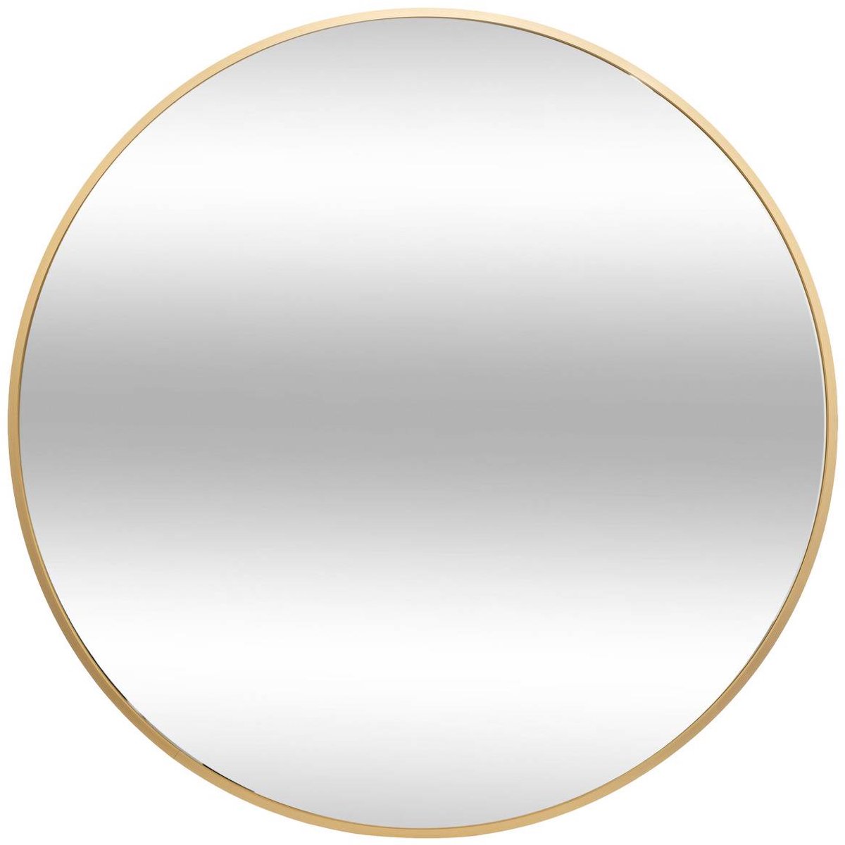 Ronde spiegel met metalen lijst 70 cm ALICE