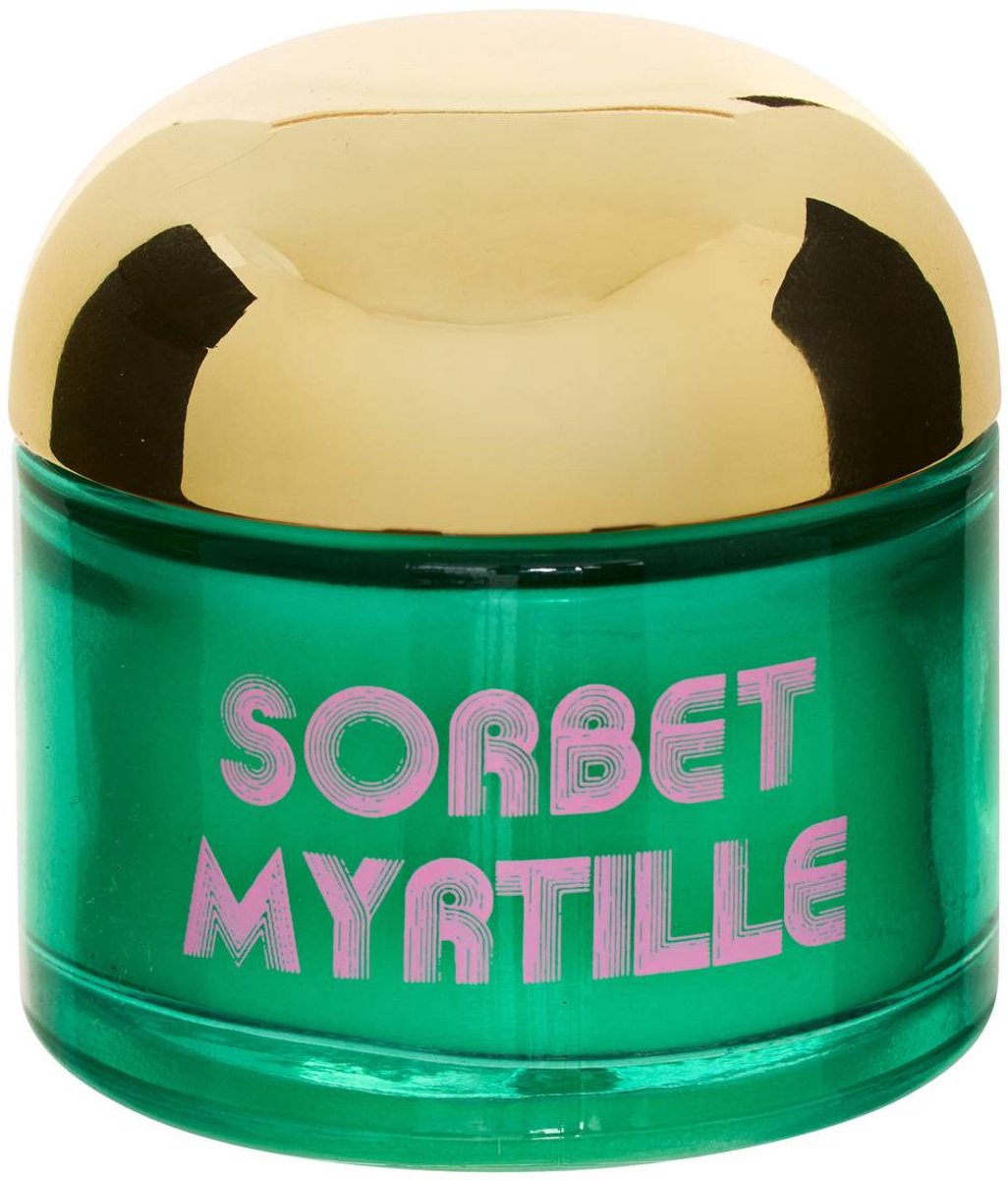 Geurkaars 50 g in gekleurd glazen potje SORBET