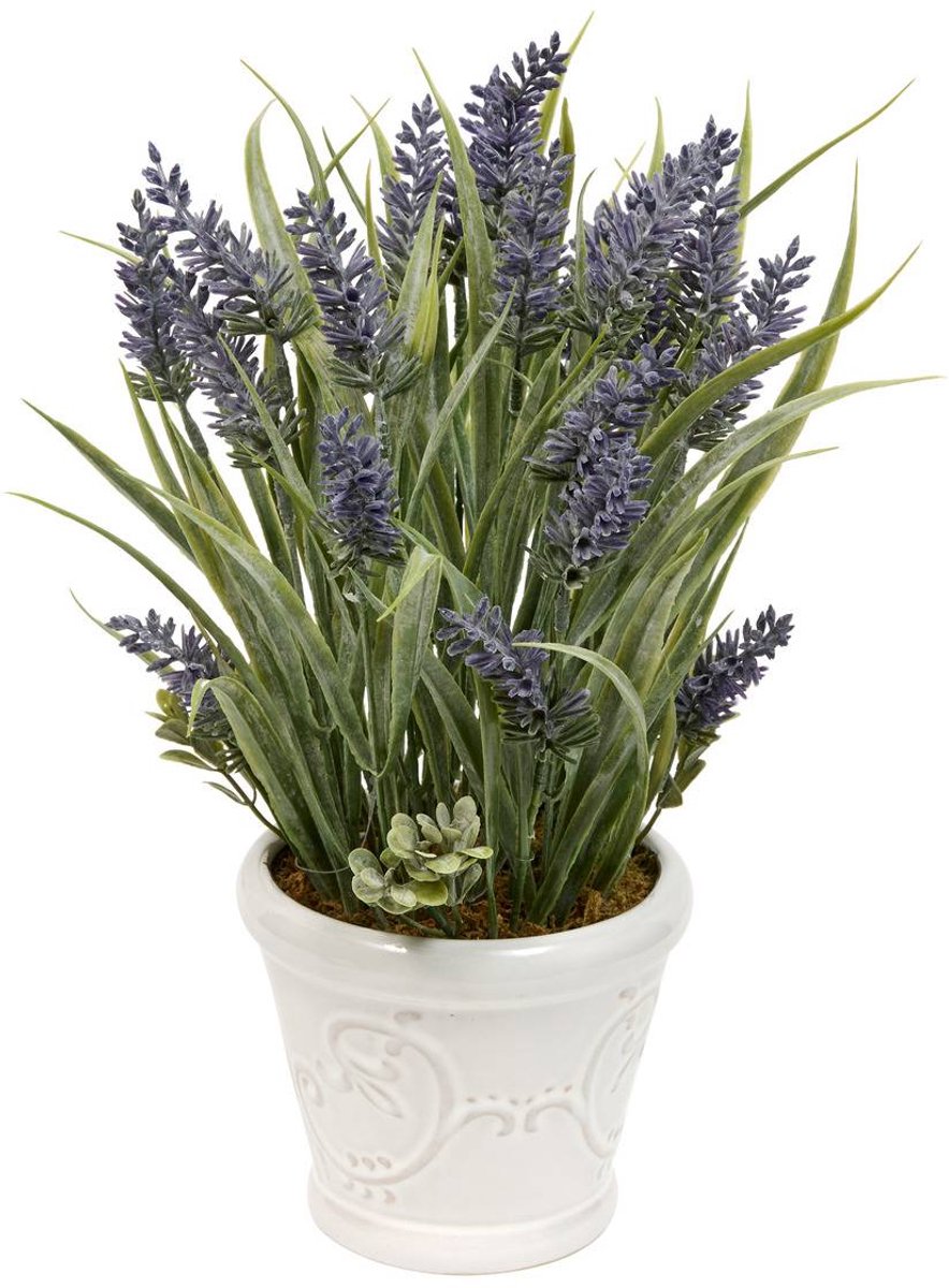 Kunstbloemstuk lavendel 35 cm PROV