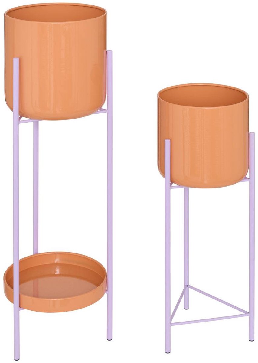 Set van 2 bloempotten POOL