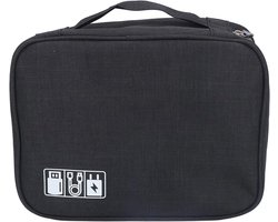 Koffiezetapparaat Tas - Reistas Opbergtas - Koffie Meenemen - Versterkte Stiksels - 25 x 19 x 10 cm - Zwart