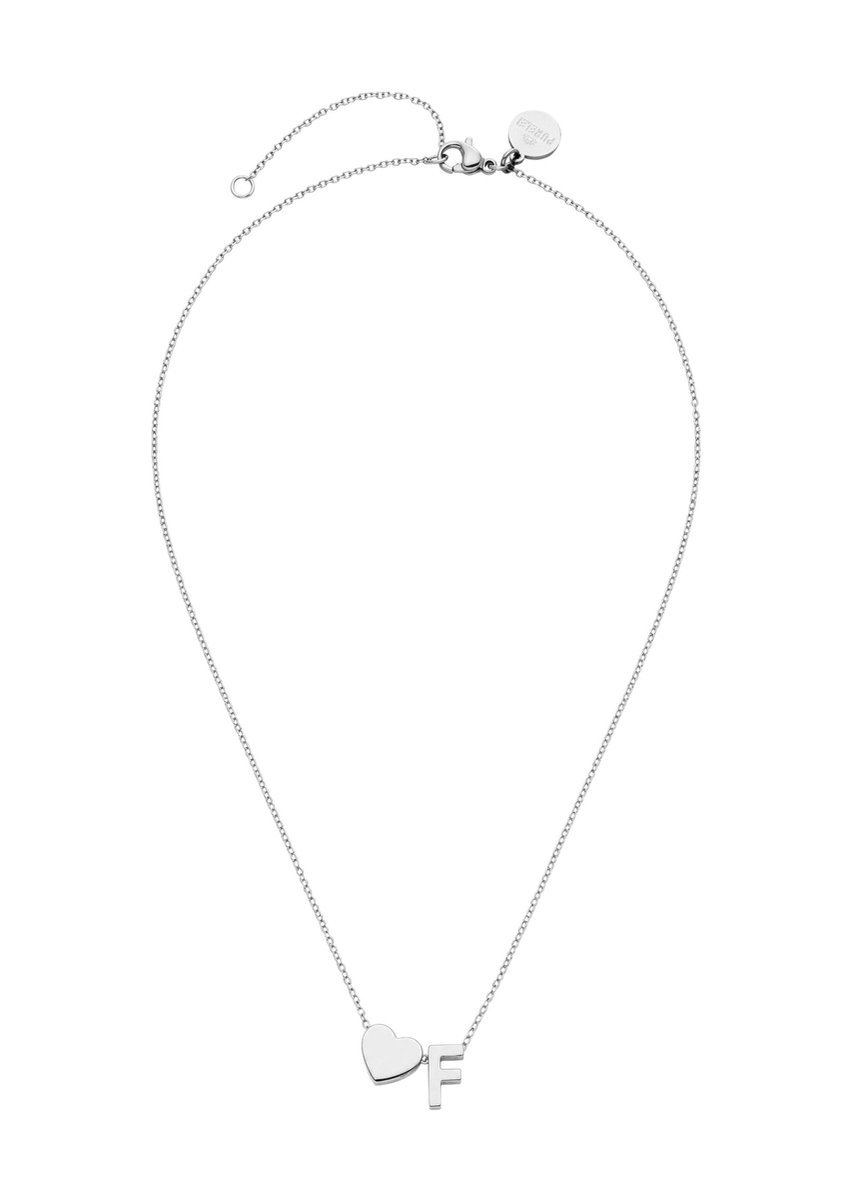 PURELEI Ketting Letter Heart F