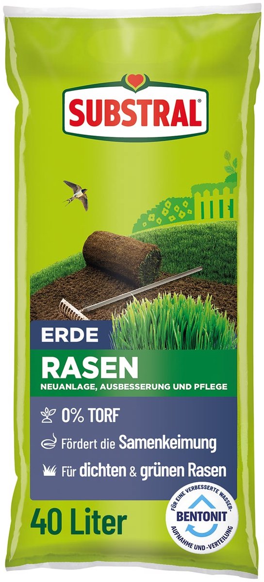 Substral Gazonaarde Turfvrij 40 Liter