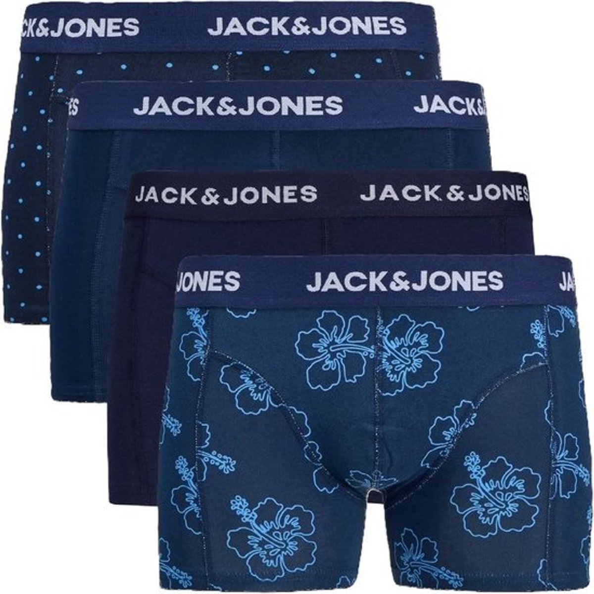 Heren Boxershorts - Pack van 4 - Katoen Elastane - Underwear