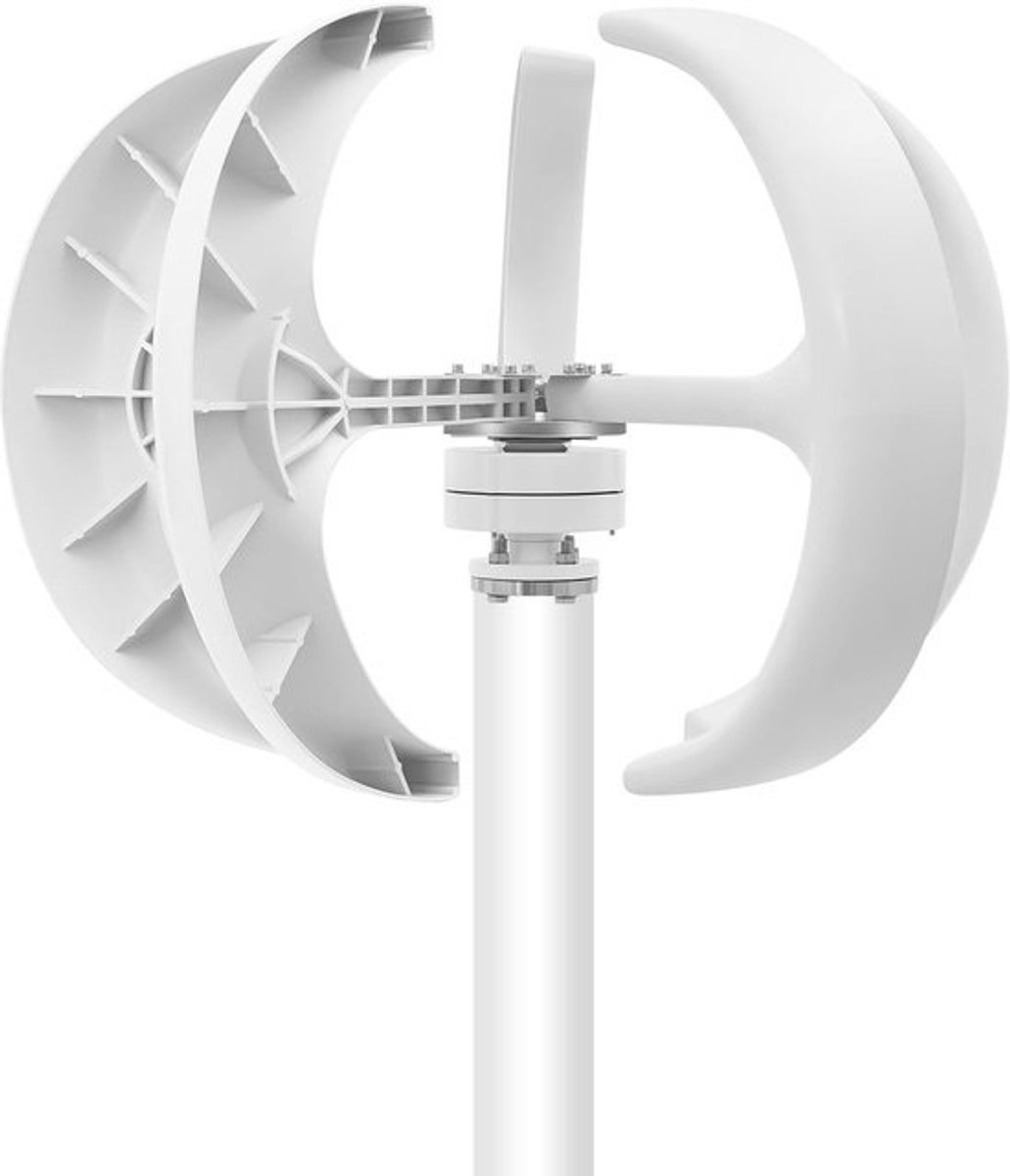 Wind Turbine Kit - Stroom Generator - Energie Opwekking - Drie Fase AC - 90x60 cm - Wit