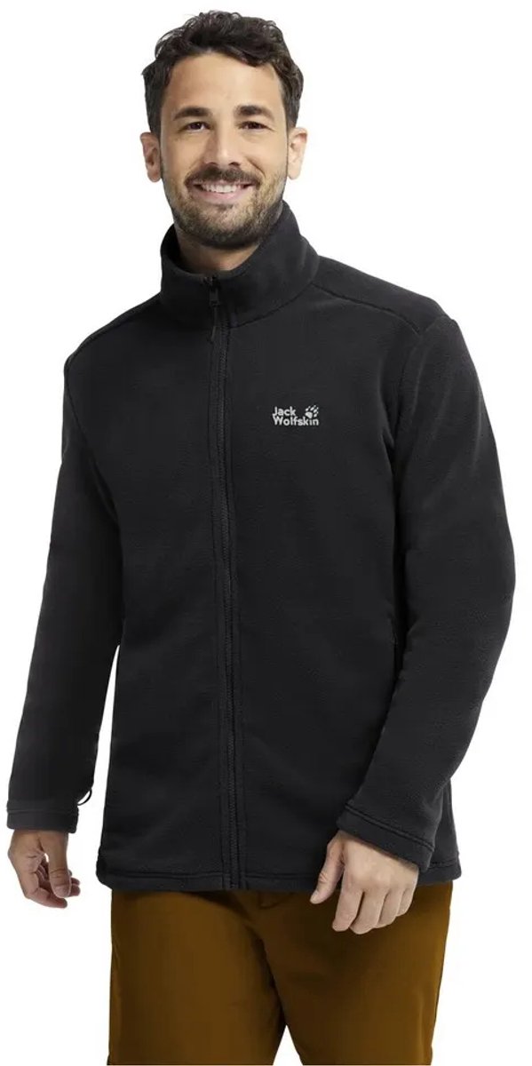 Jack Wolfskin TAUNUS 200 FZ M Heren Outdoorvest - black