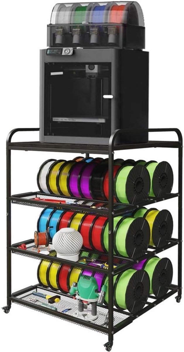 4 Tier 3D-printer tafelstandaard