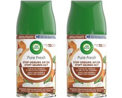 Air Wick Fresmatic Max Vulling Vanilla Caramel 250ml - 2 stuks
