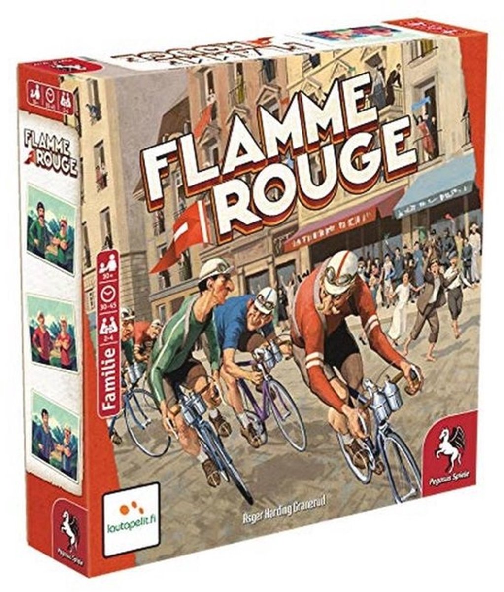 Wielrenspel Flamme Rouge - Tactisch en Snel Spel voor 2 Spelers