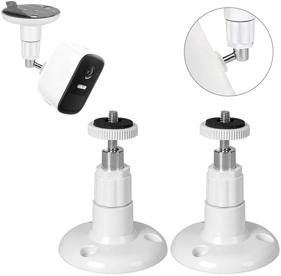 Compatibel Geschikt voor eufy 2C/2C Pro, 2/2 Pro, 3C/S300 camerabeugels, set van 2 — afbeelding 2