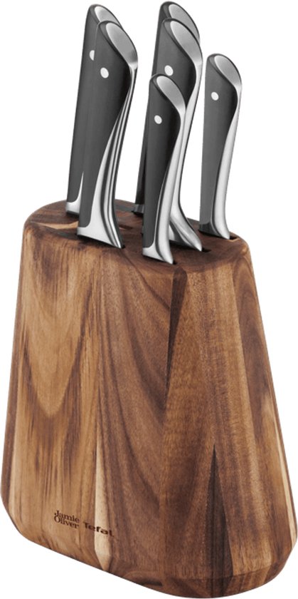 Tefal Jamie Oliver: beste met acaciahouten blok