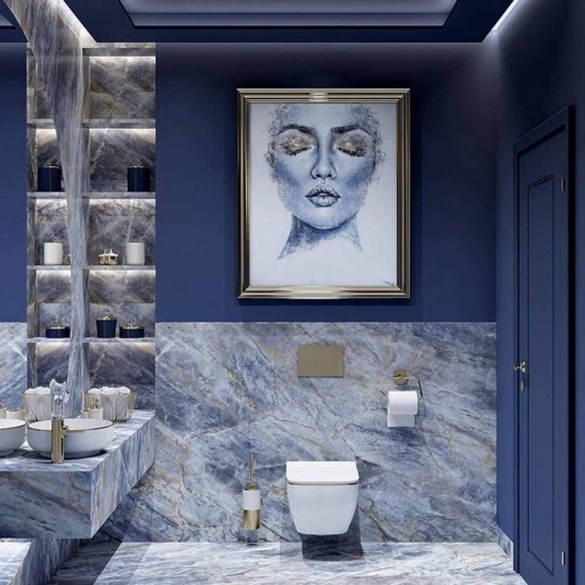 Wandhangend Toilet met Mini Design en Softclose Zitting - Wit Keramiek