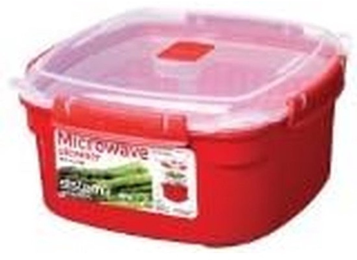 2 x Magnetron Steamer 2.4 Liter - Middelgrote Stoomkoker voor Groenten en Meer