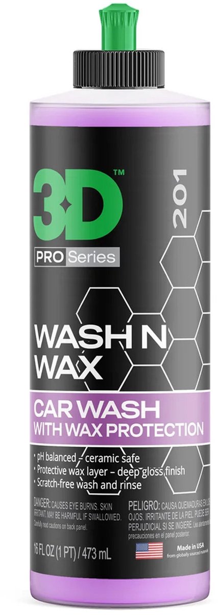 3D Wash & Wax 473ml