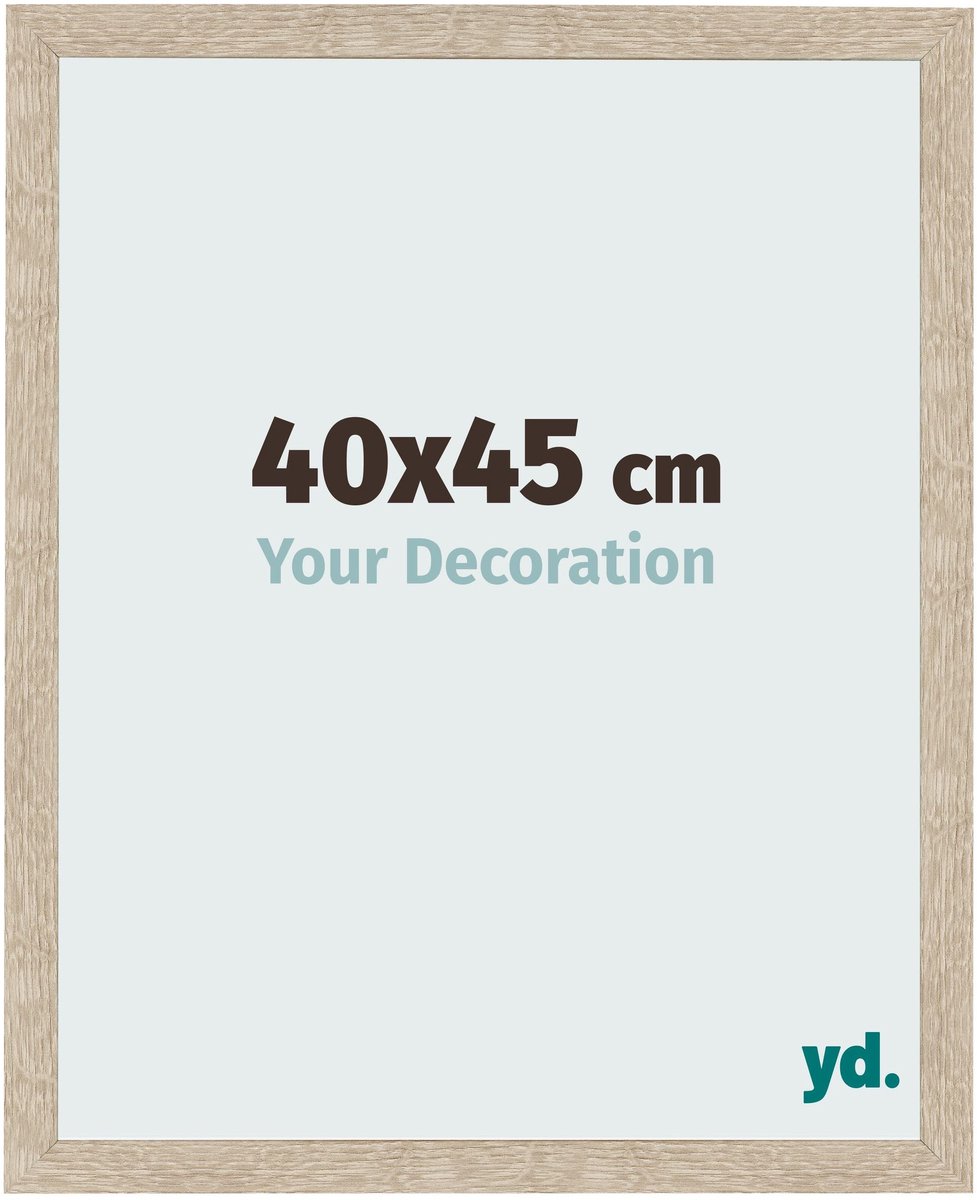Your Decoration - Fotolijst 40x45 cm - MDF - Sonoma Eiken - Bologna