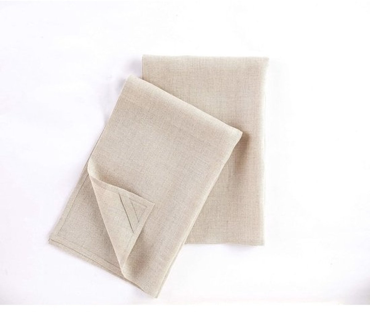 Linnen Keukenhanddoek - 100% Natuurlijk en Handgemaakt - 17 x 26 Inch
